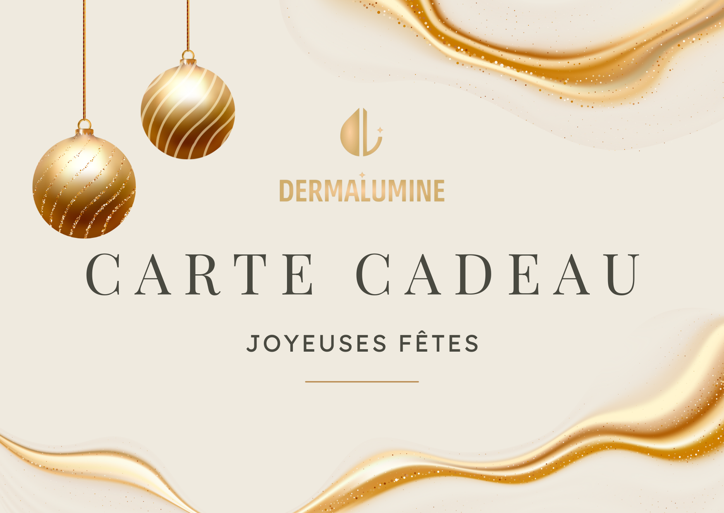 CARTE CADEAU DERMALUMINE